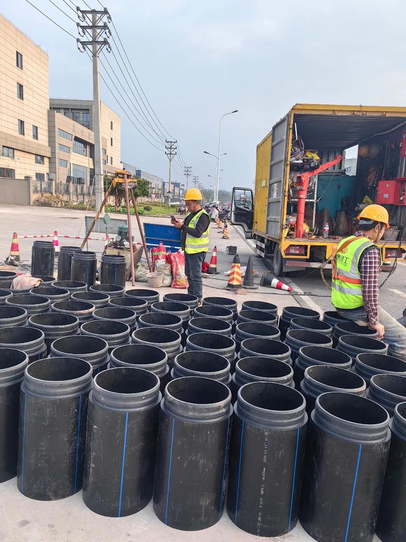 排湖风景区管道短管置换
