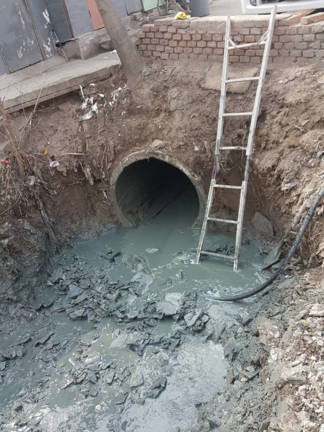 排湖风景区管道清洗